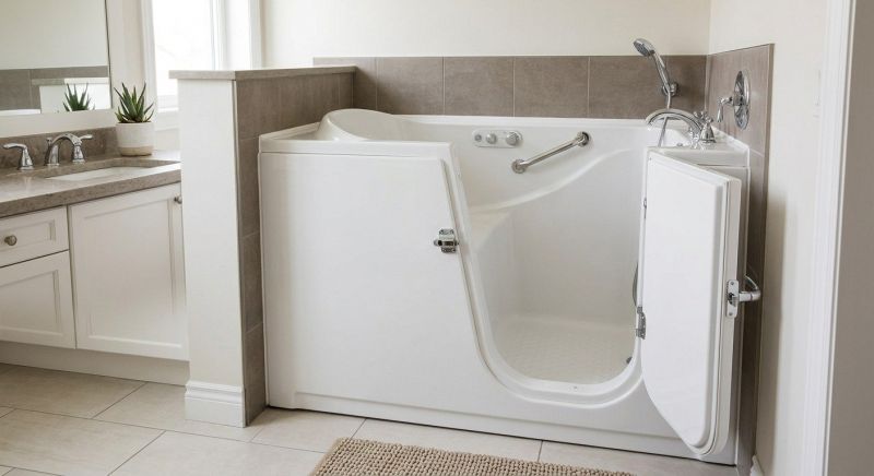 Elderly Bathtub Installation in Hunterdon County, NJ