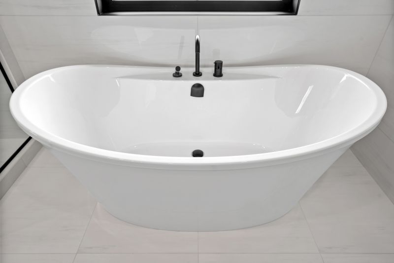 Freestanding Tub Installation in South Portland, ME