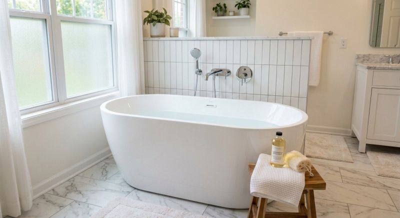 Freestanding Tub Installation in Greenwich, CT