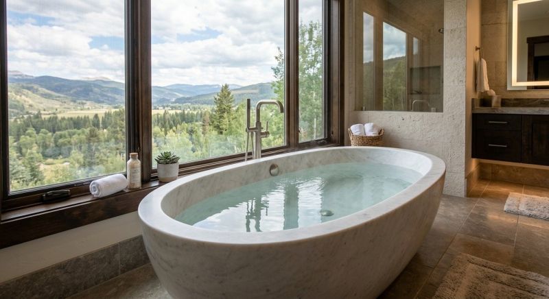 Large Bathtub Installation in Portland, ME
